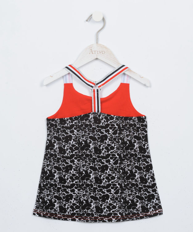 Picture of C1992- GIRLS SLEEVELESS TOP - CROSS AT THE BACK 4-16 YEARS